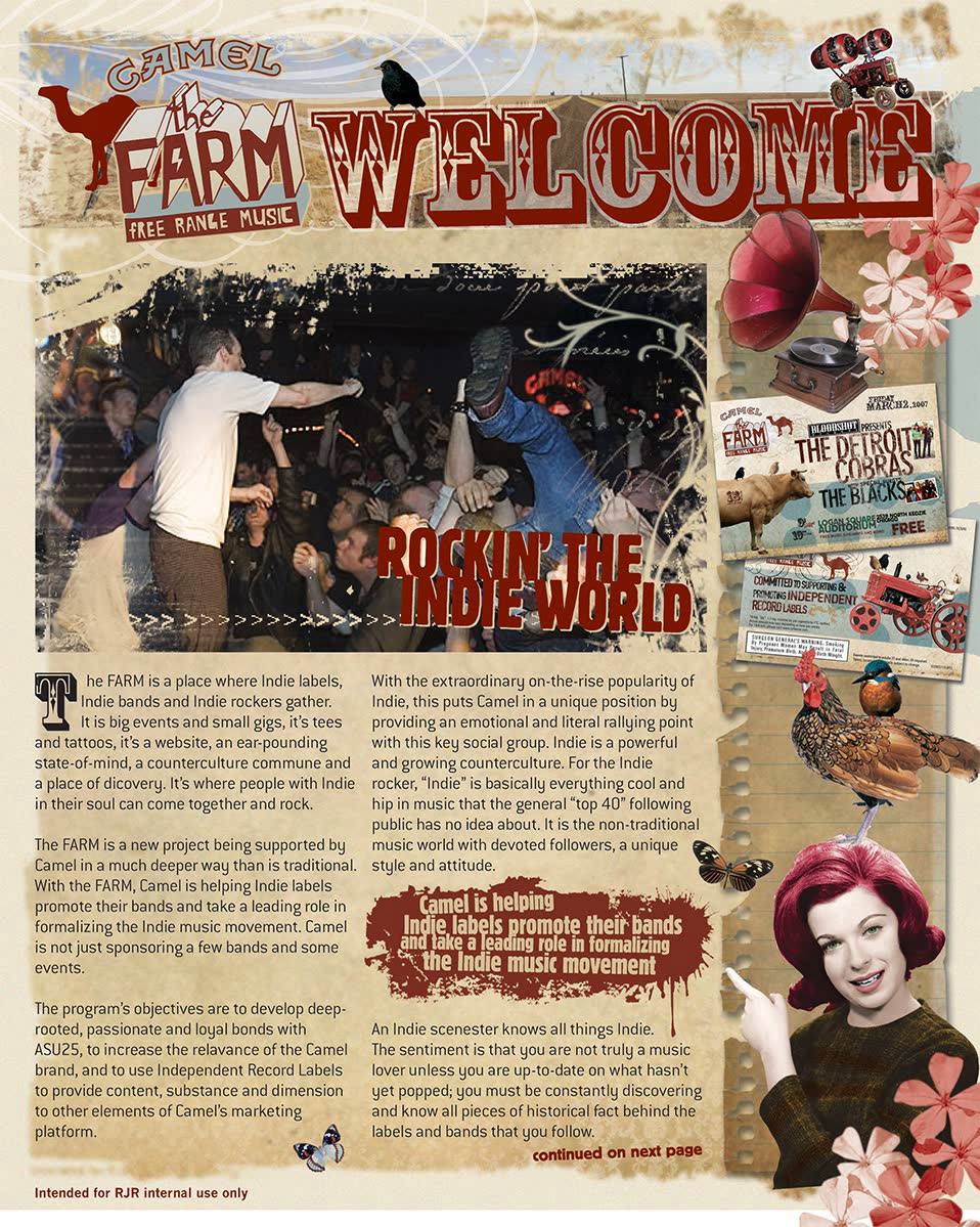 Camel: The Farm: Free Range Music