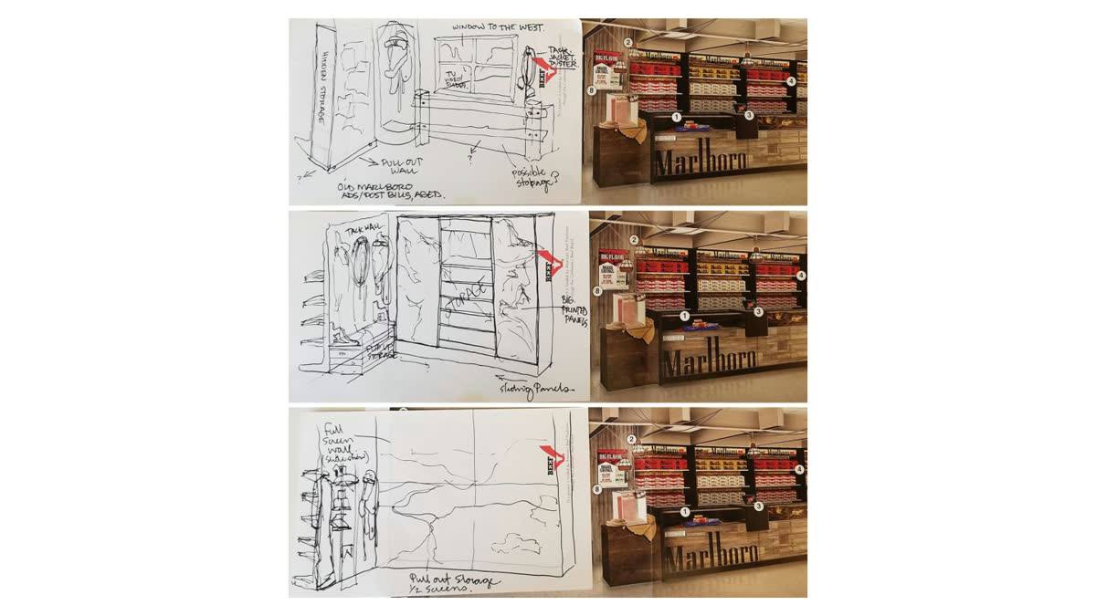 Marlboro: Duty Free Store: Concept to Build