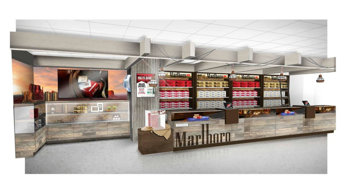 Marlboro: Duty Free Store: Concept to Build