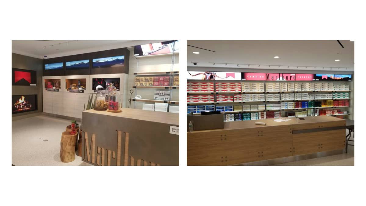 Marlboro: Duty Free Store: Concept to Build