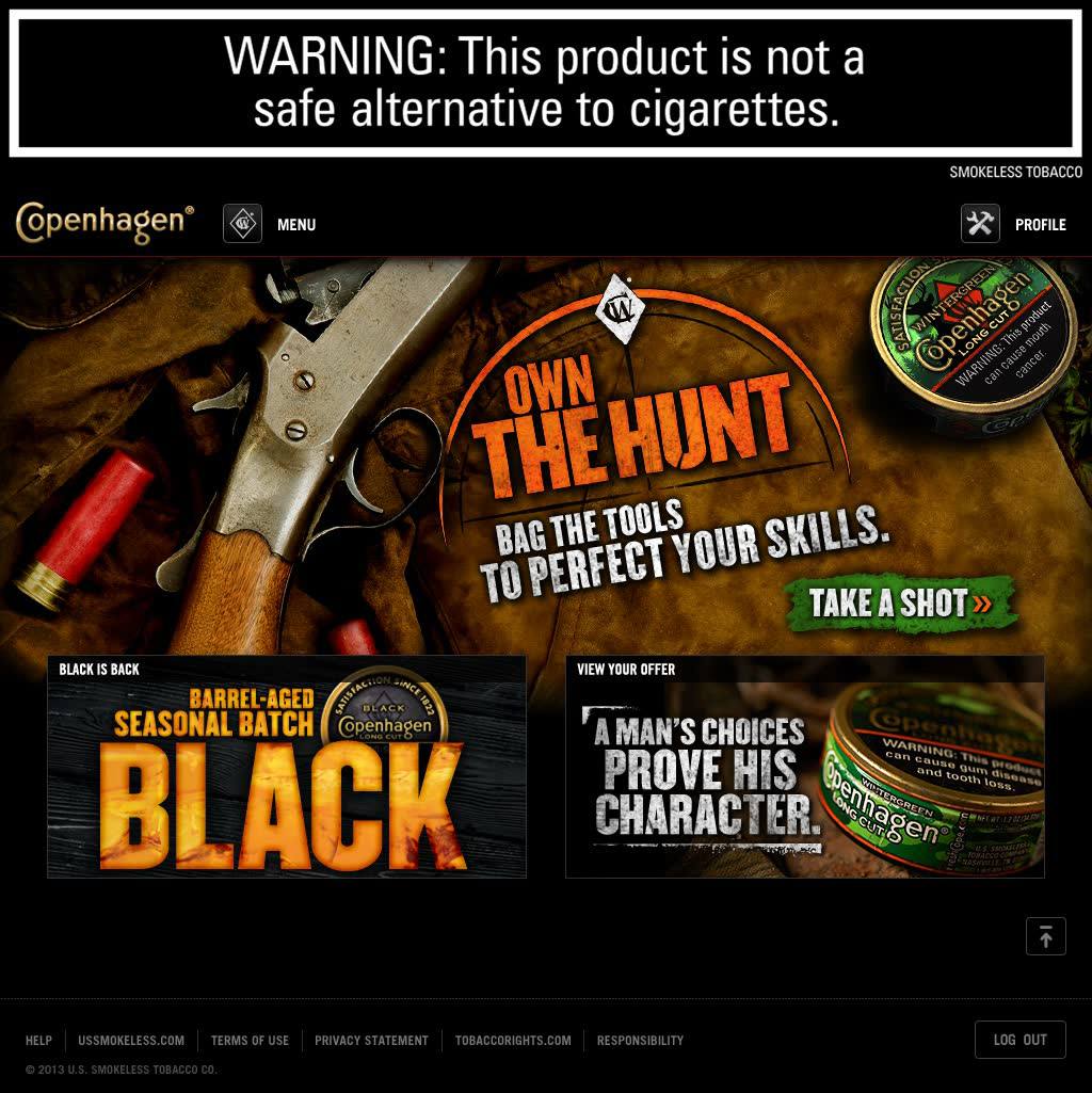 Marlboro · Skoal · Copenhagen: Print, Direct & Retail