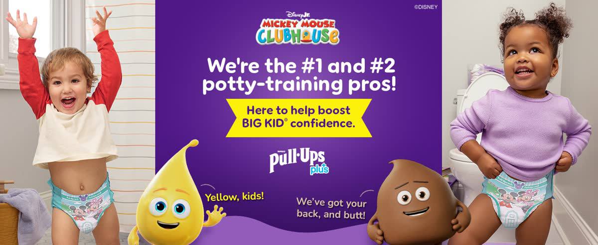 Pull-Ups: Big milestones. Even bigger characters.