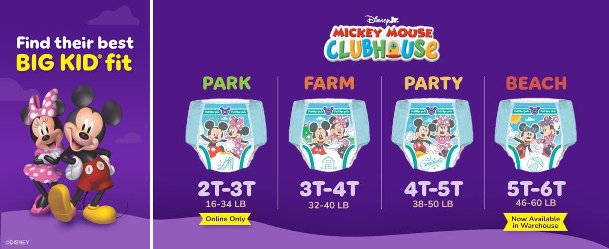 Pull-Ups: Big milestones. Even bigger characters.