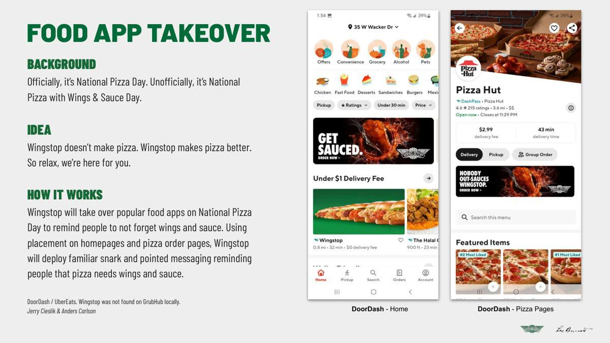 Wingstop: Food App Takeover